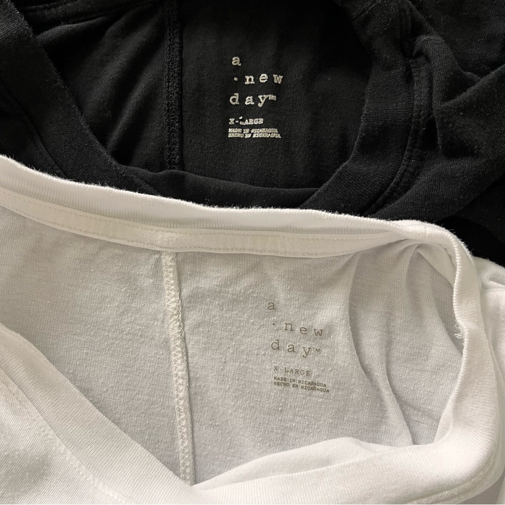 BUNDLE- A New Day Extended Shoulder Tshirt - Picture 2 of 5